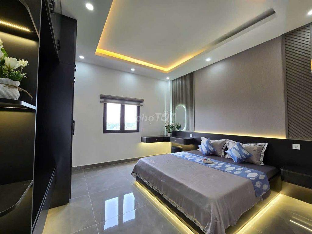 Xã lỗ Siêu Phẩm 4m x 15m. 4 Tầng 1/ Hẻm nhựa 8m thông Thạng Xuân 25