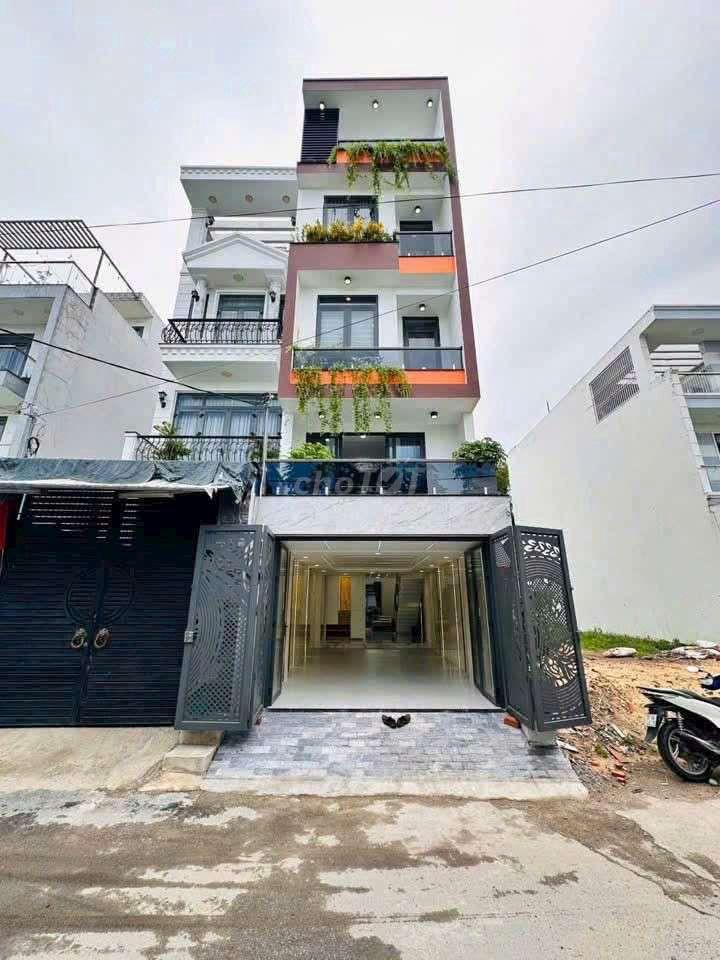 Siêu Phẩm 4m x 20m. 4 Tầng Thang Máy Hẻm thông Đường Thạnh Lộc 15