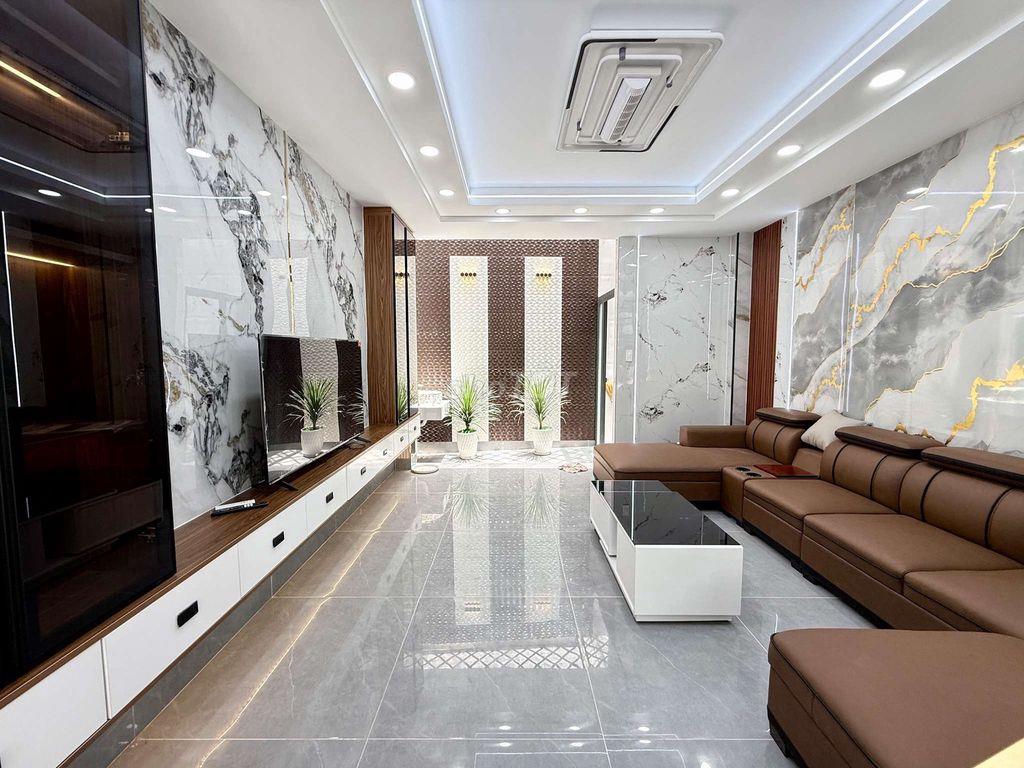 Giá tốt Nhà Phố 4 Tầng Hẻm 8m Thông Khu VIP Nguyễn Ảnh Thủ