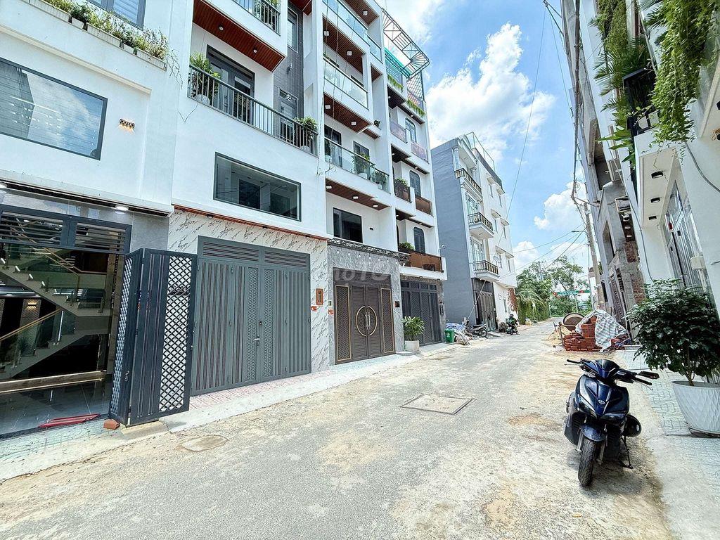 Giá tốt Nhà Phố 4 Tầng Hẻm 8m Thông Khu VIP Nguyễn Ảnh Thủ