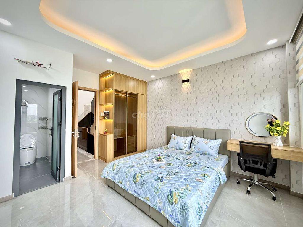 Nhà Phố 4m x 18m. 4 Tầng Hẻm 10m View Công viên 1/ Cầu Ba Phụ TX25