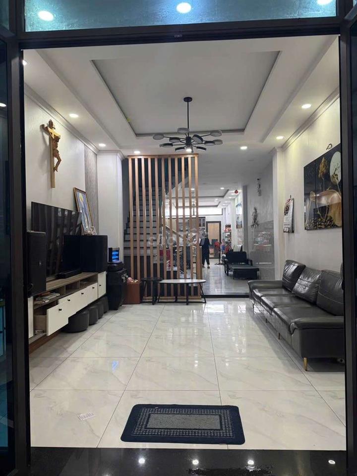 Nhà Phố 4m x 25m. 3 Tầng 7PN Hẻm 12m KDC Tân Tiến bờ Kè Tham Lương