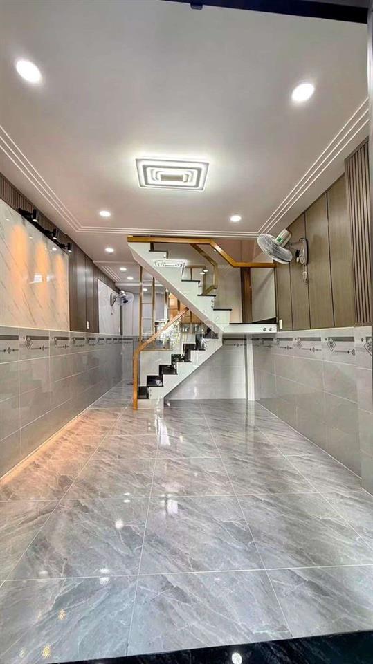 Bán Nhà mới 28,8m2 tổng DTSD 58m2. 1 Lầu 2PN2WC. Metro Q12