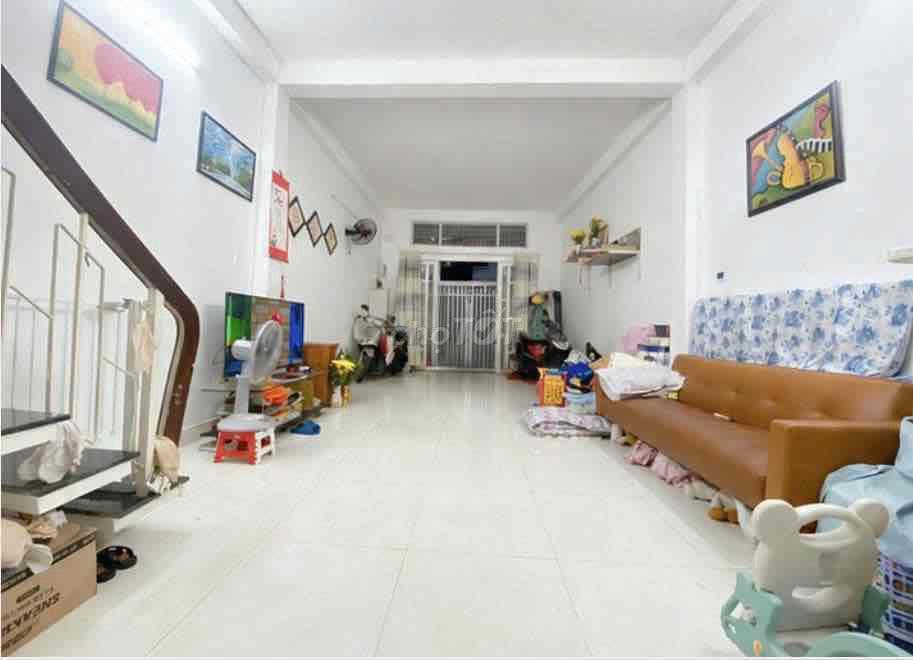 Nhà bán 54m2, hẻm nhựa xe hơi, 2 tầng, đường Dương Thị Mười, gần BV
