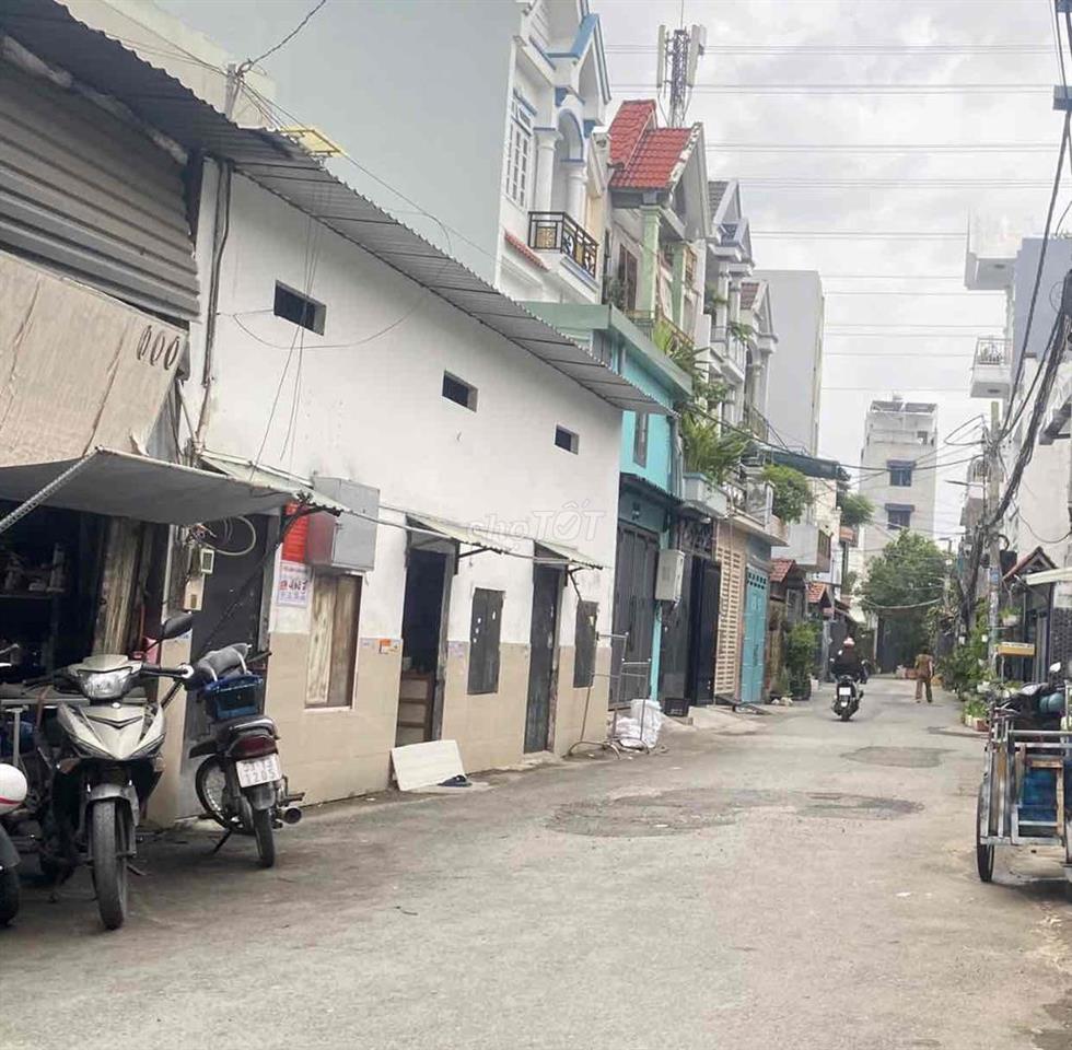 Nhà bán 54m2, hẻm nhựa xe hơi, 2 tầng, đường Dương Thị Mười, gần BV