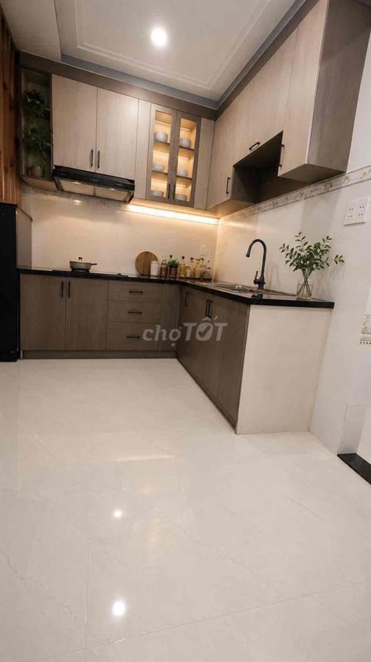 Nhà 53m2, hẻm xe hơi, cách Dương Thị Mười, BV Q12 khoảng 700m, 1 lầu.