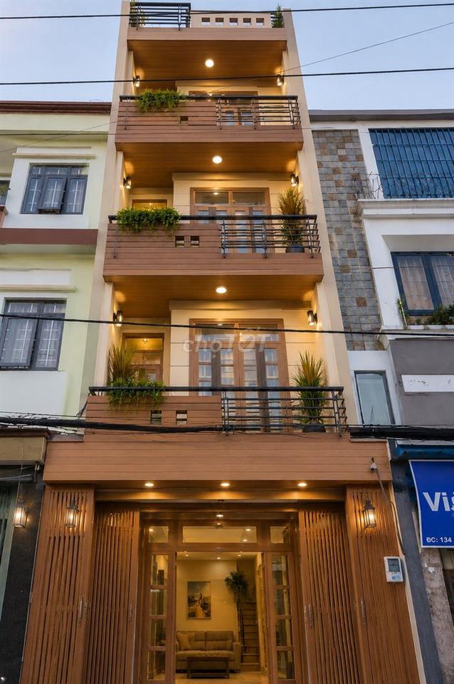 Nhà bán 46m2, cách Dương thị Mười 100m, hẻm nhựa 6m, 4 lầu, SHR.
