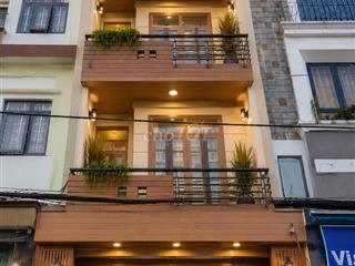 Nhà bán 46m2, cách Dương thị Mười 100m, hẻm nhựa 6m, 4 lầu, SHR.