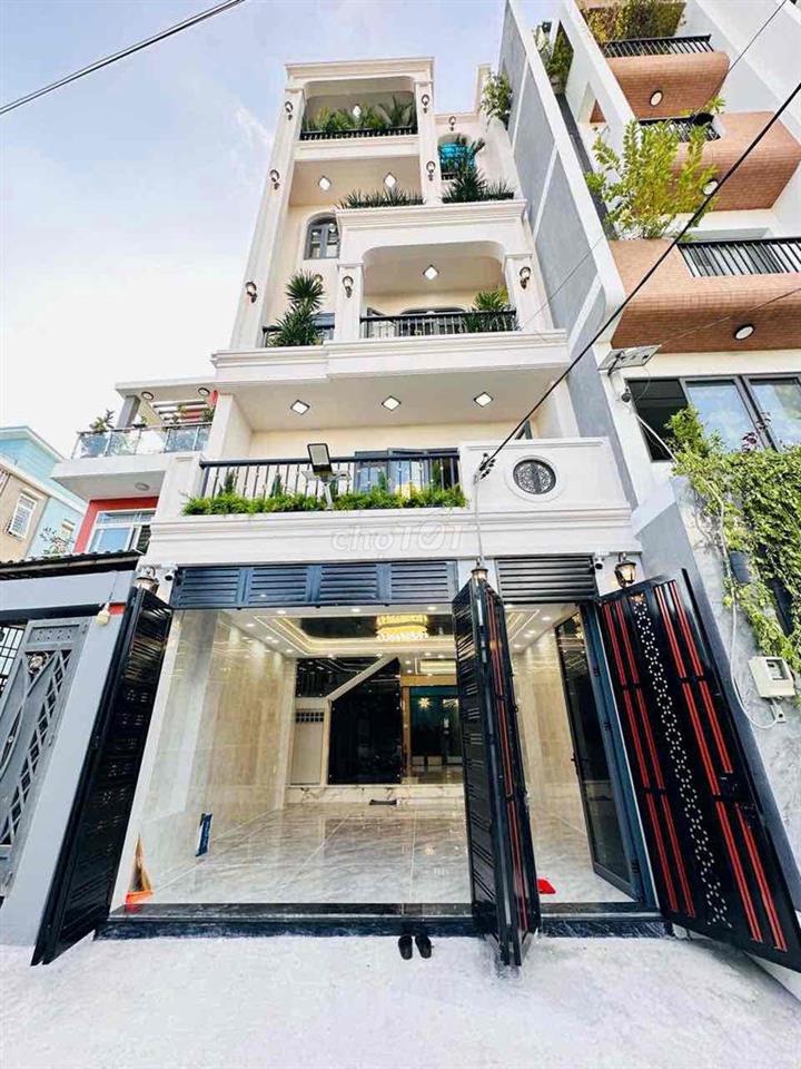nhà ngang 5,5 m, có thang máy, khu villa sunshine quận 12
