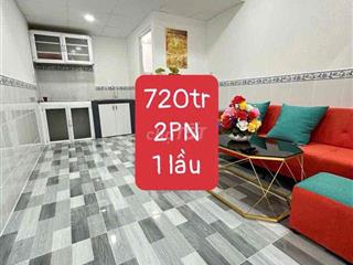 nhà 1 lầu . ngay Chợ thạnh xuân . đường hà huy giáP. Q12
