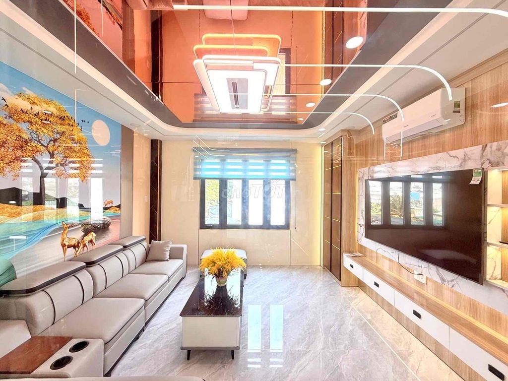🏡 NHÀ MỚI ĐẸP Q12 – SÂN THƯỢNG TRƯỚC SAU –4.8 TỶ