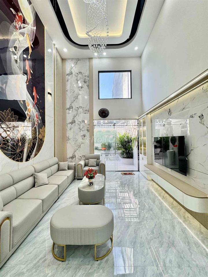 🌟 Nhà Phố Luxury Gần Dương Thị Mười, 5 Tầng, Full Nội Thất, Thang Máy