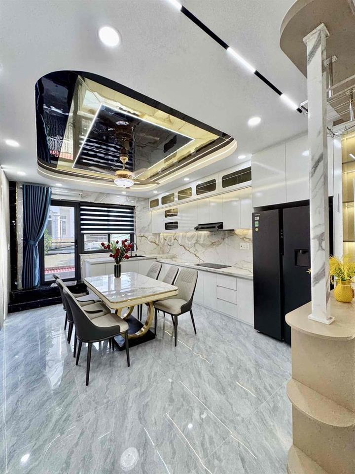 🌟 Nhà Phố Luxury Gần Dương Thị Mười, 5 Tầng, Full Nội Thất, Thang Máy