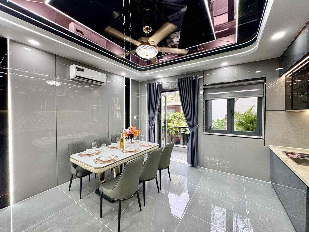 🏡 Nhà Phố 5 Tầng Mới | Đường 12m | Gara Ô Tô | Full Nội Thất | MT 40m.