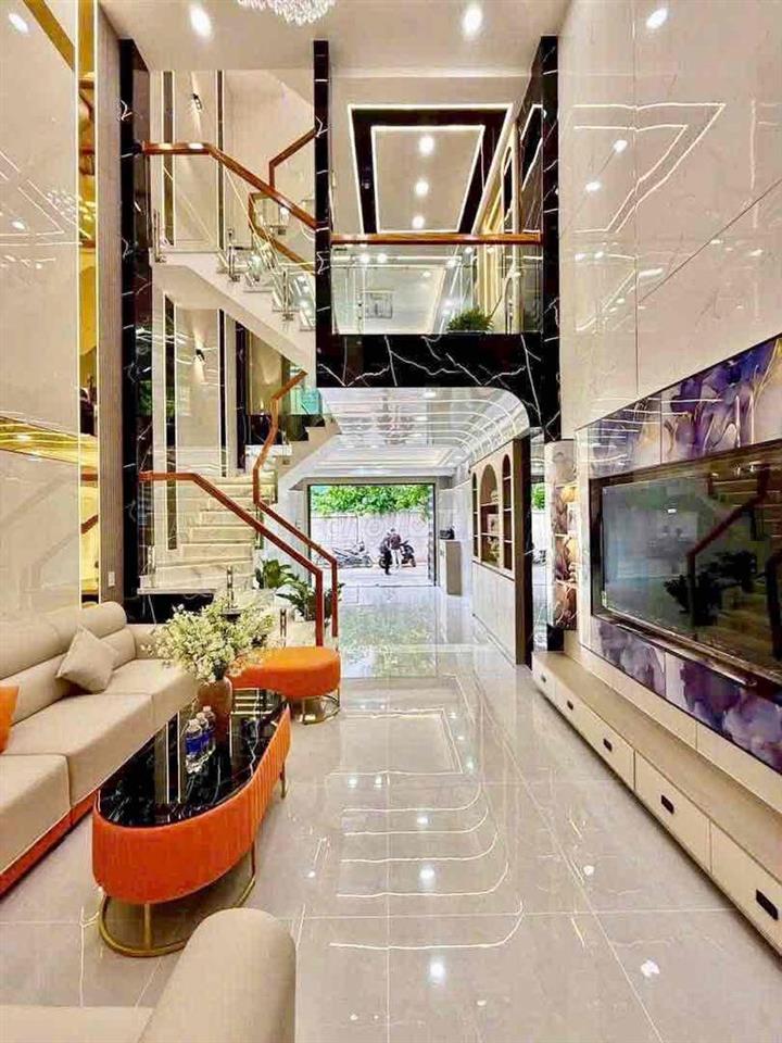 🔥 Nhà 5 Tầng Gara Ô Tô, Khu Đồng Bộ Đường 10m, Sát Gò Vấp – Chỉ 6,89 T