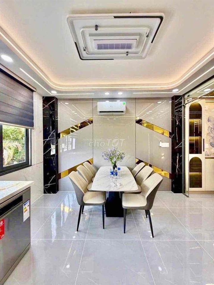 🔥 Nhà 5 Tầng Gara Ô Tô, Khu Đồng Bộ Đường 10m, Sát Gò Vấp – Chỉ 6,89 T