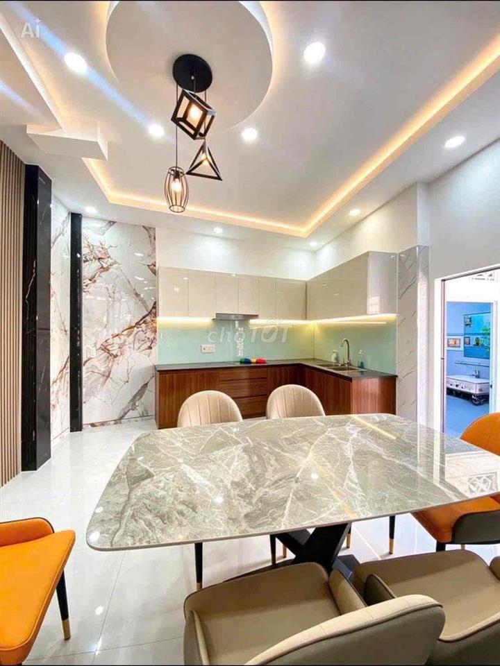 🔥 Nhà Ngang 6m Góc 2 Mặt Hẻm Xe Tải Hà Huy Giáp Chỉ 4,45 Tỷ