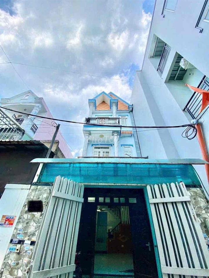 Nhà 72m² 3 tầng, 4PN, ô tô tận cửa, gần HT City Q12, chỉ 5 tỷ