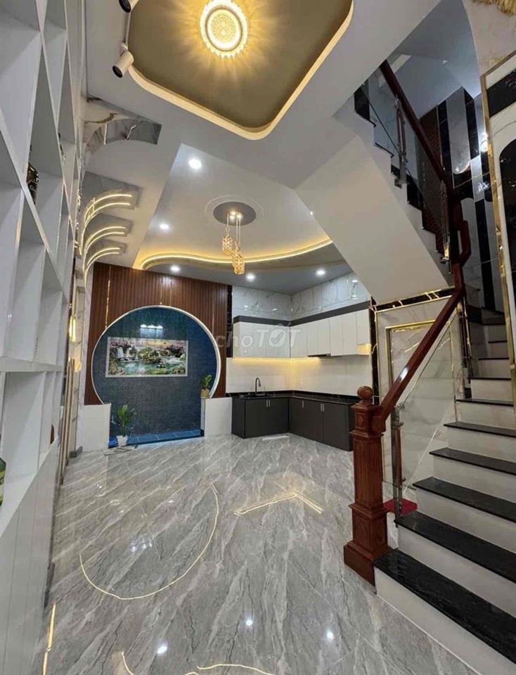 Hiếm! Nhà mới 5x15m, 4PN, full nội thất, ô tô tránh, 6,78 tỷ