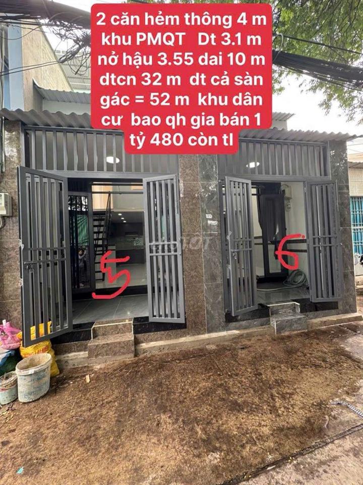 MUA BÁN VI BẰNG  VỊ TRÍ HẺM 4 M
