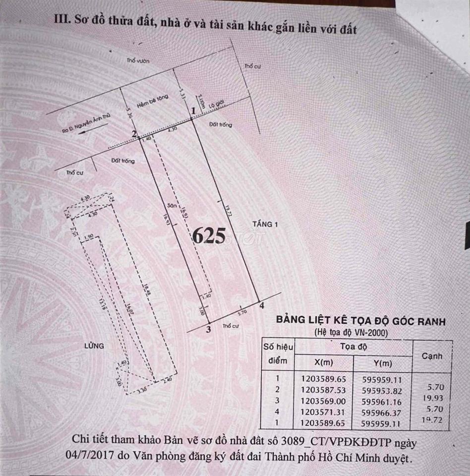 chính chủ bán nhà
