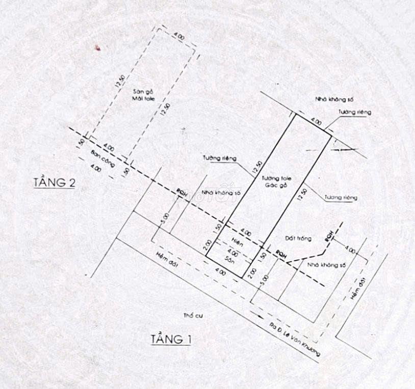 Nhà Quận 12 – Chỉ 20m Ra Lê Văn Khương – SHR - 4.8 tỷ (TL chính chủ)