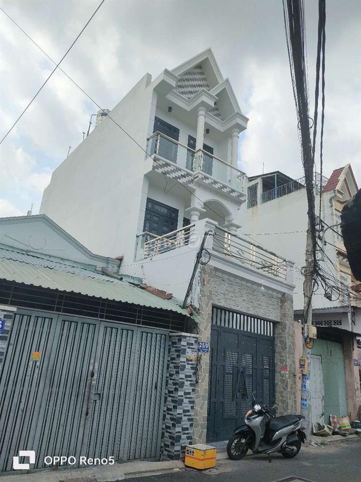 BÁN NHÀ 3 TẦNG DTSD 164 NGAY CHỢ HẺM XE HƠI ĐƯỜNG NGUYỄN THỊ BÚP