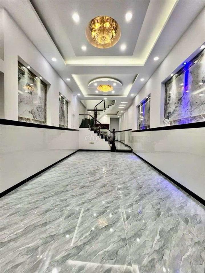 BÁN NHÀ 3 TẦNG DTSD 164 NGAY CHỢ HẺM XE HƠI ĐƯỜNG NGUYỄN THỊ BÚP