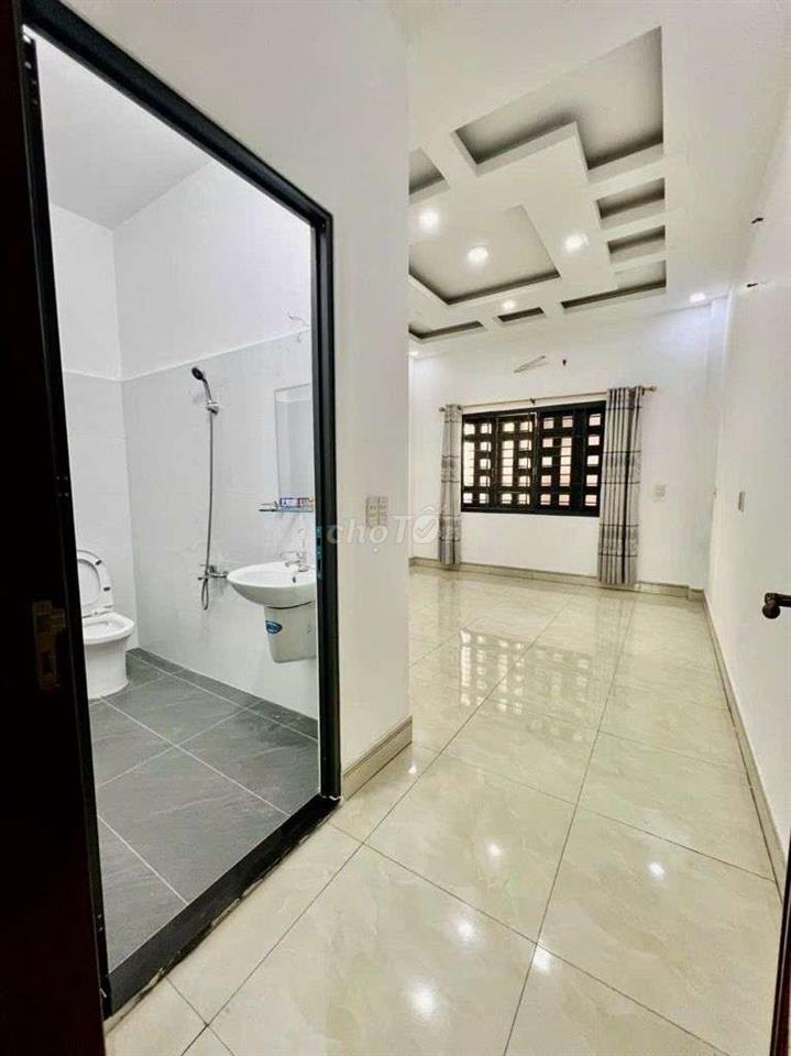 BÁN NHÀ 3 TẦNG DTSD 164 NGAY CHỢ HẺM XE HƠI ĐƯỜNG NGUYỄN THỊ BÚP