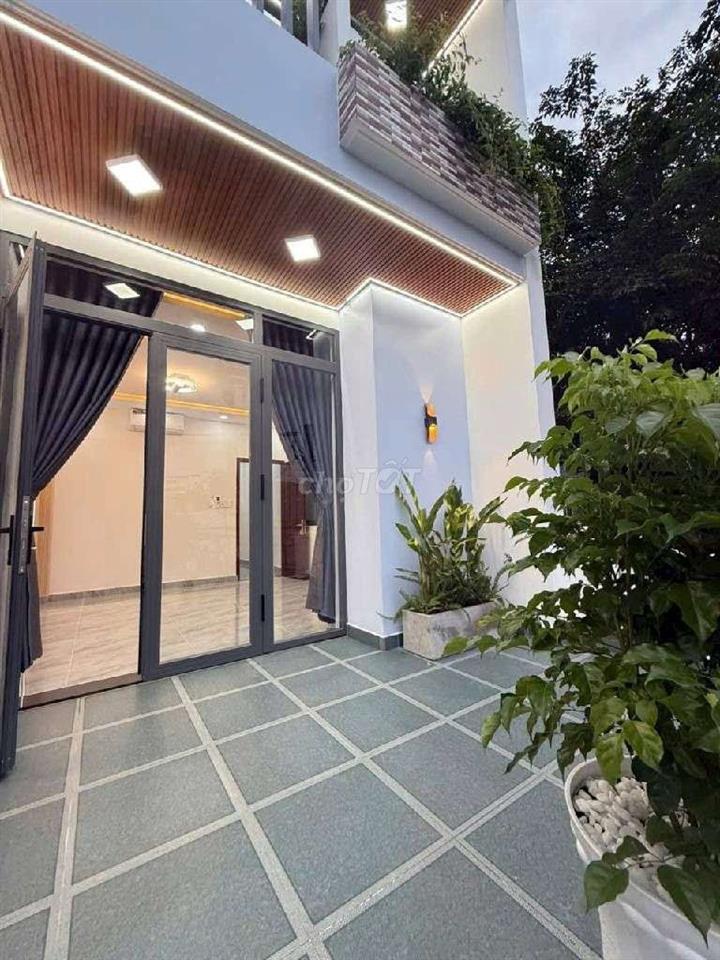 BÁN NHÀ 3 TẦNG HẺM NHỰA 6M THÔNG ĐƯỜNG LÊ THỊ RIÊNG PHƯỜNG THỚI AN