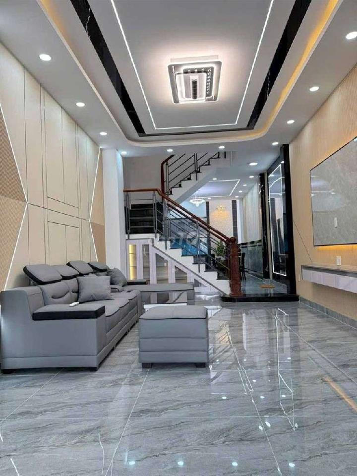 BÁN NHÀ 3 TẦNG HẺM NHỰA 6M THÔNG ĐƯỜNG LÊ THỊ RIÊNG PHƯỜNG THỚI AN