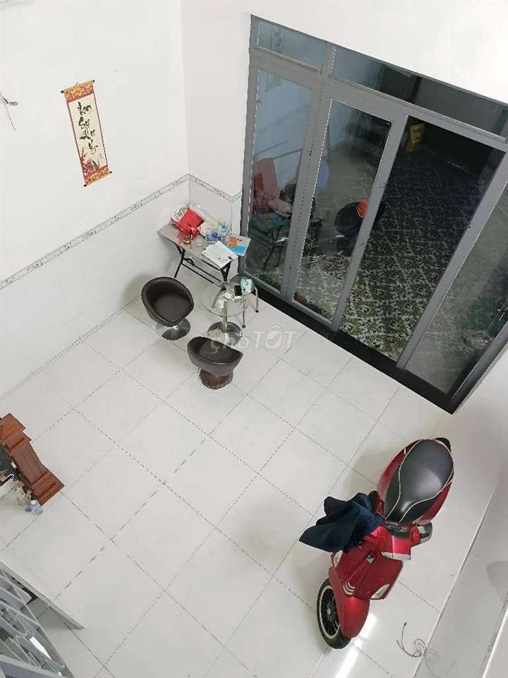 BÁN NHÀ QUẬN 12 DT 4, 5X19 NHÀ 2 TẦNG HẺM ĐƯỜNG NHỰA 6M THÔNG