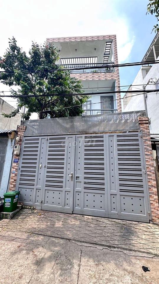BÁN NHÀ 3 TẦNG BTCT ĐÚC HẺM XE HƠI ĐƯỜNG LÂM THỊ HỐ- TRUNG MỸ TÂY 
