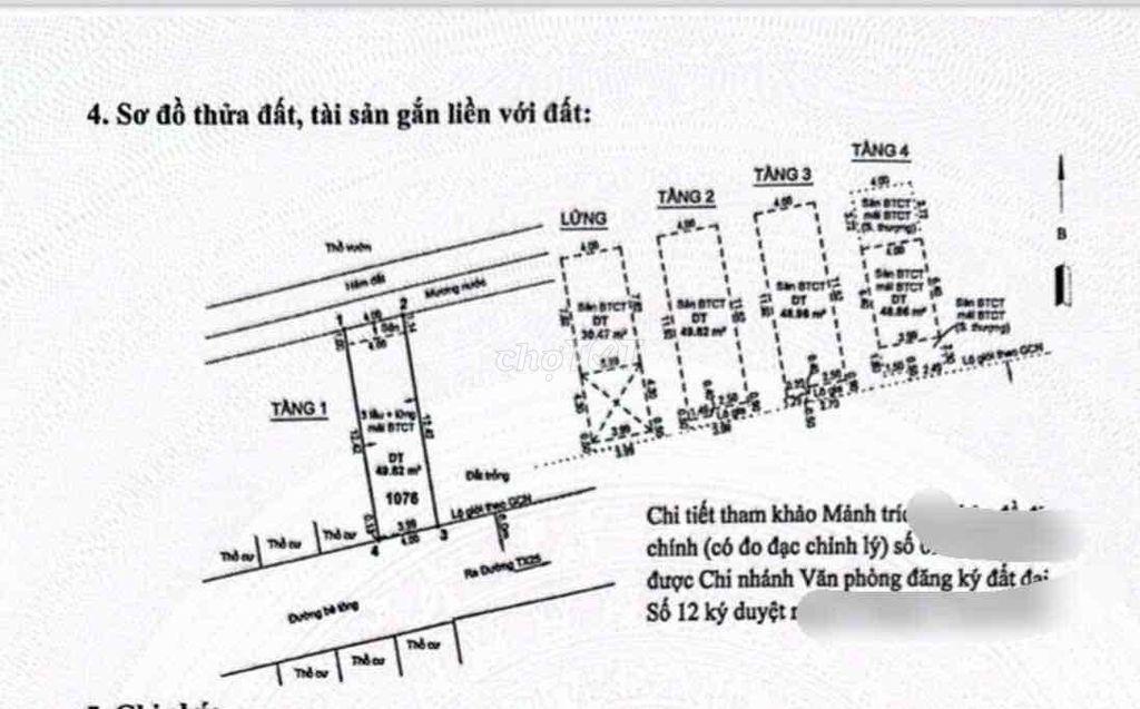 Hẻm xe hơi tránh thông Đường Lê Quang Hoà 60m2 Thới an- Thạnh xuân Q12
