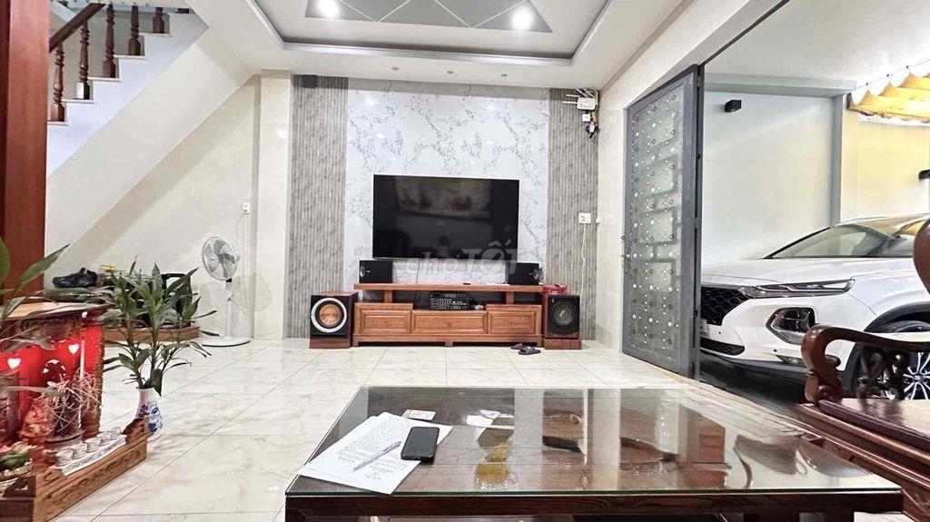 Hiệp Thành CiTy - Hẻm xe hơi vô nhà- 80m2, 5 phòng Quận 12