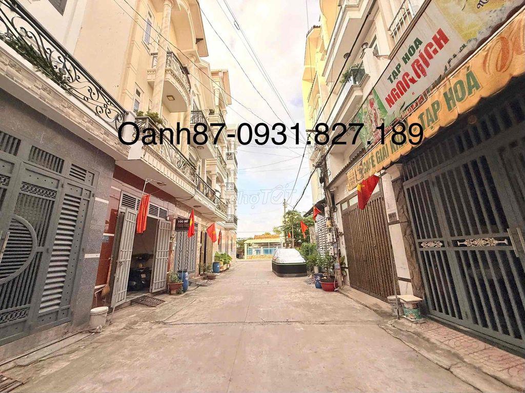 đường xe hơi tránh thông Nguyễn ảnh thủ 60m2 5 tầng Tân Thới Hiệp Q12