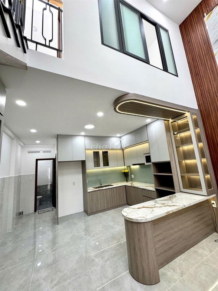 Nhà mới đẹp 4,6x13,5m Nguyễn Thị Kiểu, Q12