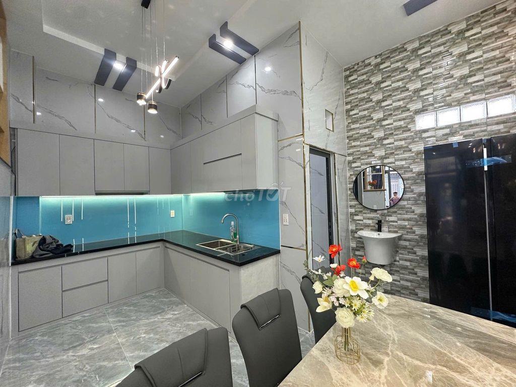 Nhà Đẹp Full Nội Thất, Hẻm nhựa ô tô Trương Thị Hoa Q12