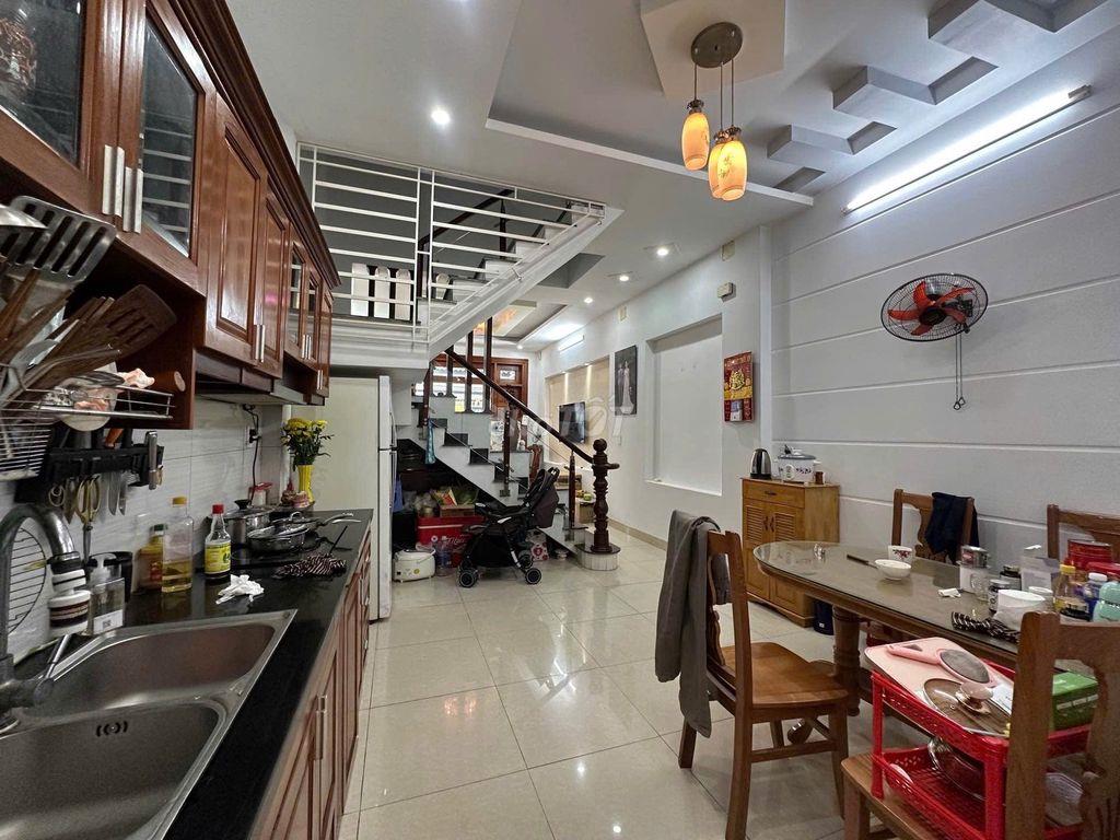 NHÀ ĐẸP 4x14.5m HẺM NHỰA Ô TÔ 5M đường TX25, Q12