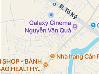 NHÀ VI BẰNG HẺM ĐƯỜNG ĐÔNG HƯNG THUẬN 27