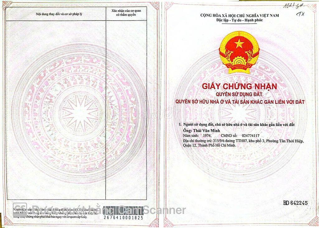 Nhà, Đất đi định cư nước ngoài cần bán (Chính chủ)