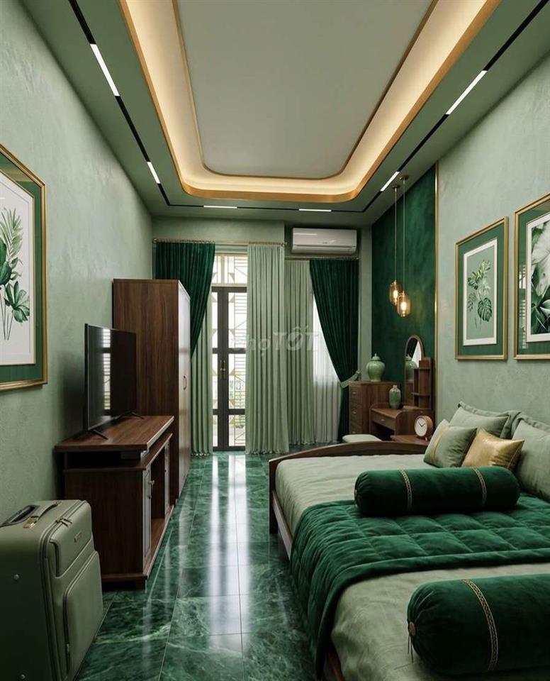 Nhà Bán Hẻm Xe Hơi Đậu Ngay Cửa