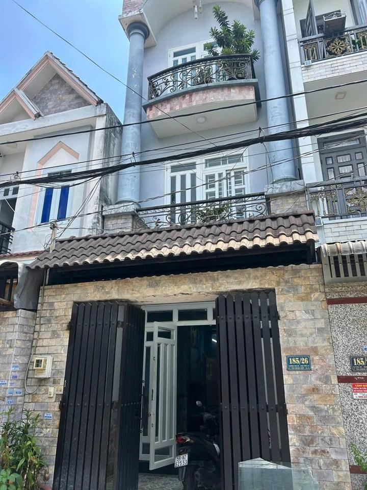 CHO THUÊ NHÀ ĐẸP 3 LẦU HẺM RỘNG 6M LÂM THỊ HỐ PHƯỜNG TCH QUẬN 12