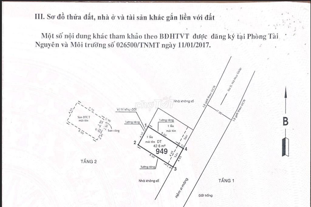 Nhà kiên cố TL47 - dọn vào ở ngay