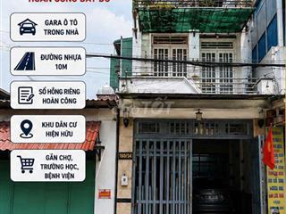 Chính chủ bán nhà Huỳnh Thị Hai, 91,4m², gara ô tô, đường 10m