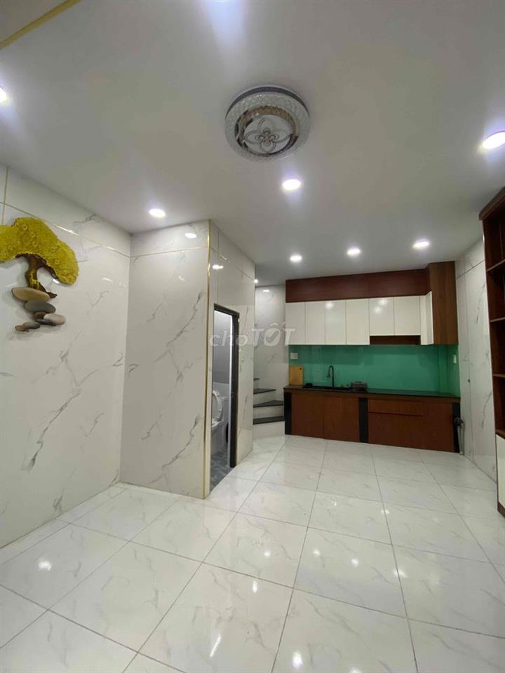 Nhà Tân Thới Hiệp 14 Q12 cách gò vấp 7p đi xe chỉ 1tỷ590