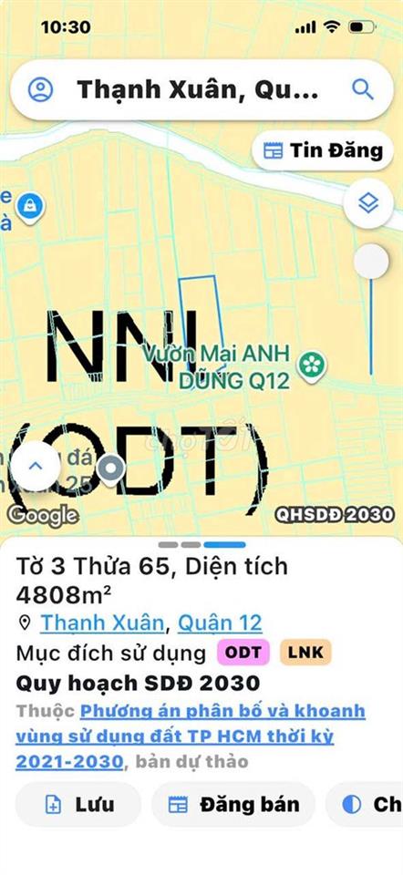 Chính chủ cần bán nhà thạnh xuân 25 quận 12