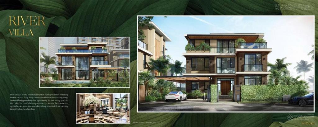Biệt thự góc 3 mặt thoáng hàng hiếm tại mizuki park