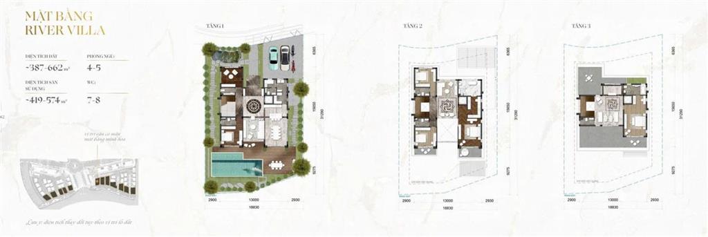 Biệt thự góc 3 mặt thoáng hàng hiếm tại mizuki park