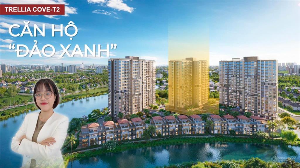 Bán nhà phố trellia cove mizuki park, view kênh, giá tốt từ cđt nam long